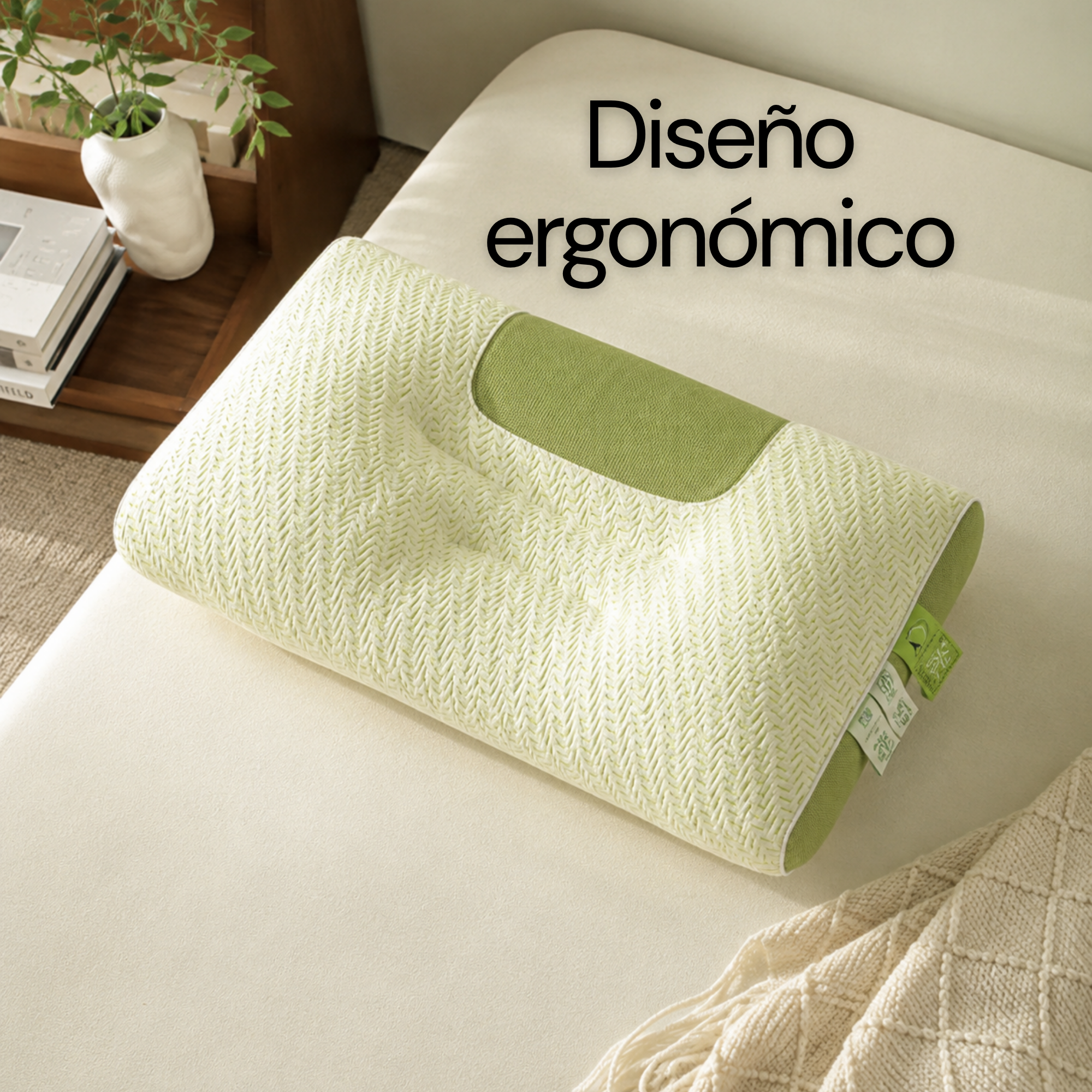 2PZ Almohada Cervical Ergonómica